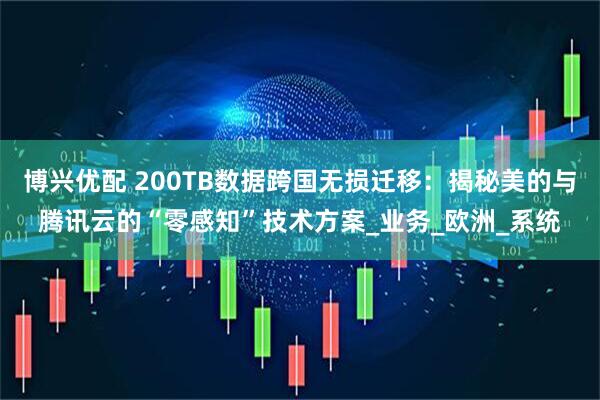 博兴优配 200TB数据跨国无损迁移：揭秘美的与腾讯云的“零感知”技术方案_业务_欧洲_系统