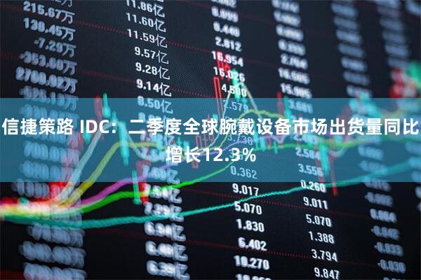 信捷策路 IDC：二季度全球腕戴设备市场出货量同比增长12.3%